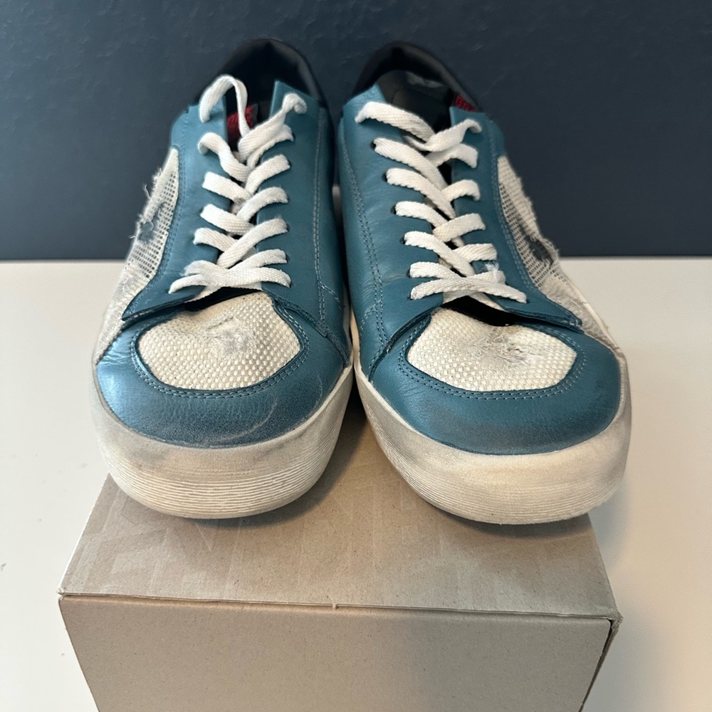 Golden Goose Stardans with Blue and Black Details - Picture 2 of 10